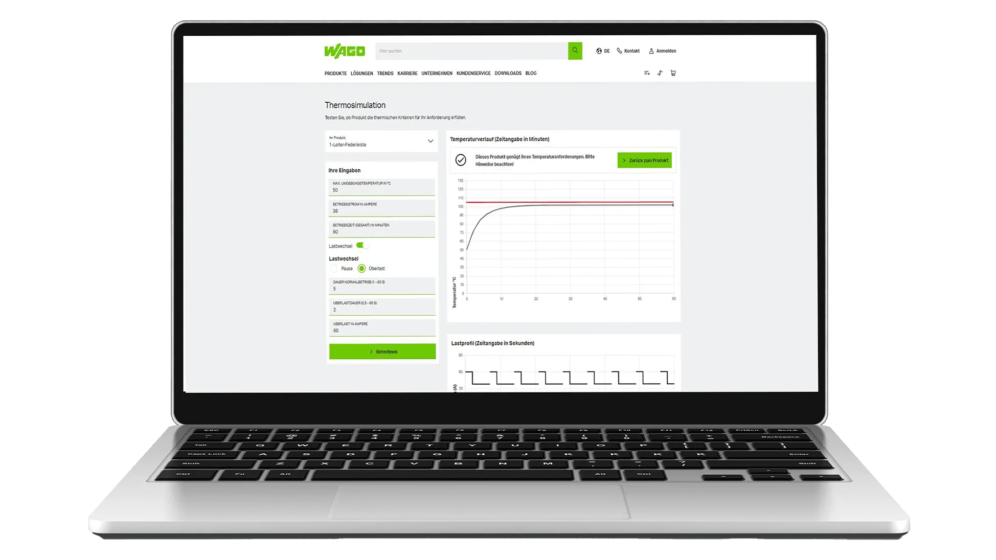 WAGO Themal Simulation Tool