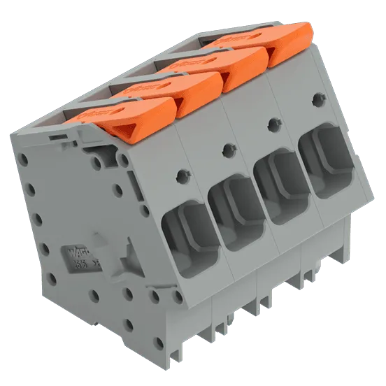 2616 Series – Pull the Lever Up, Insert a Conductor, Push the Lever Back Down – Done!